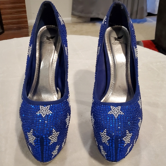 Absolutely Stunning 4th of July Stilettos Size 7.5 - Picture 5 of 9